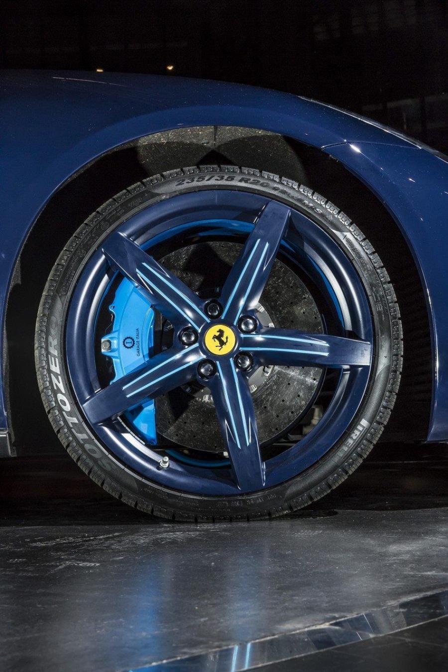 Колеса Ferrari GTC4Lusso AZZURA by Garage Italia Customs 2018 года  (фото 4 из 12)